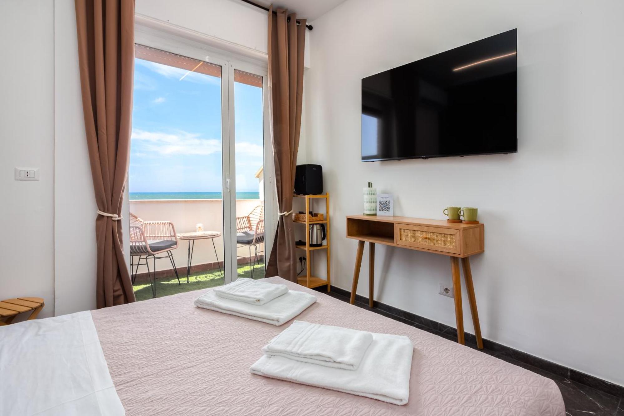 Coho Apartment Vista Mare Fiumicino Esterno foto